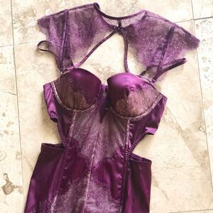 Victoria’s Secret Wine Corset / Lingerie